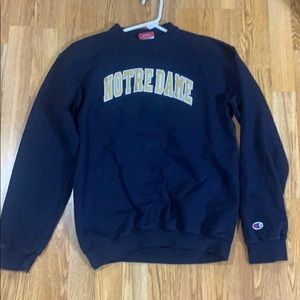 Champion Notre Dame Crewneck